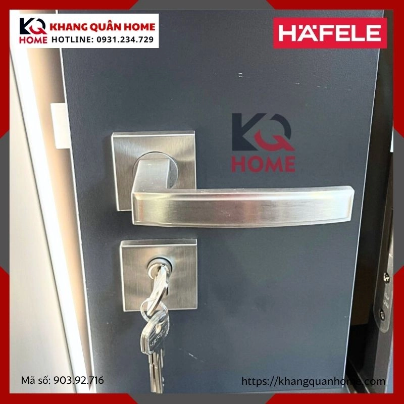 TAY NẮM GẠT CỬA PHÒNG HAFELE 903.92.716