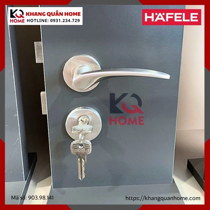 TAY NẮM GẠT CỬA PHÒNG HAFELE 903.98.141