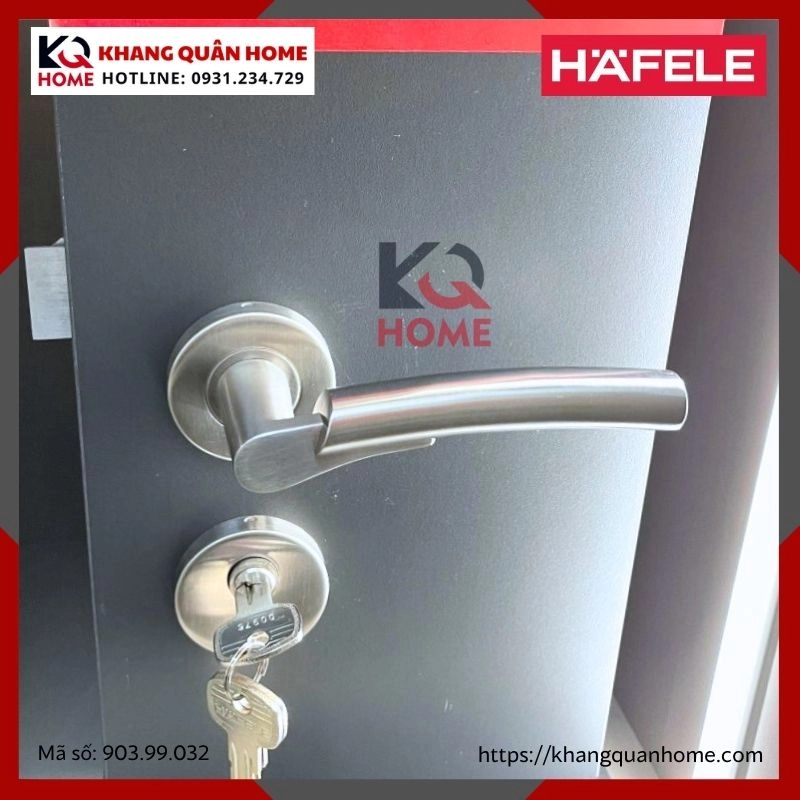 TAY NẮM GẠT CỬA PHÒNG HAFELE 903.99.032