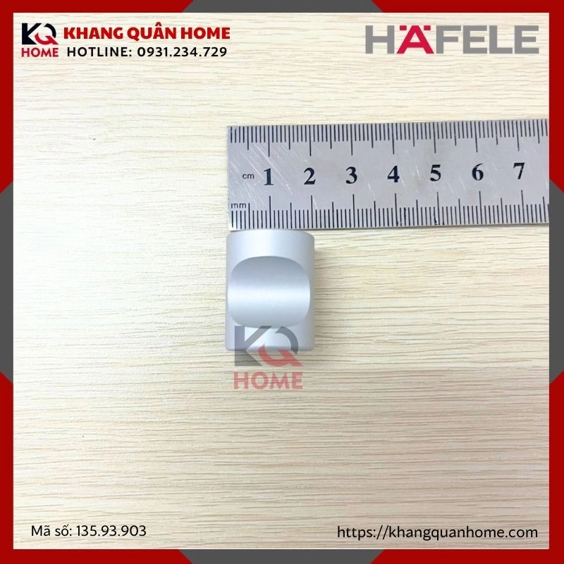 TAY NẮM TỦ TRÒN 20MM HAFELE 135.93.903