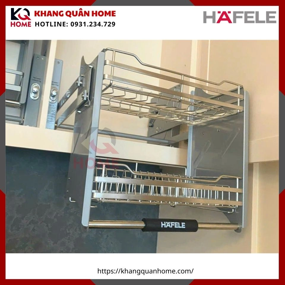 kệ chén nâng hạ hafele