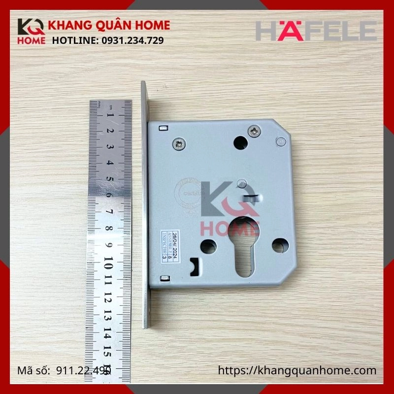 THÂN KHÓA CHỐT CHẾT HAFELE 911.22.490