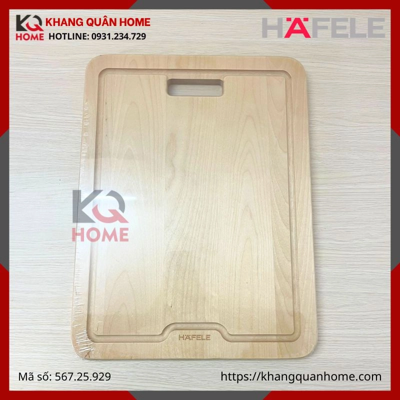 Thớt gỗ Hafele 420x320x25mm 567.25.929