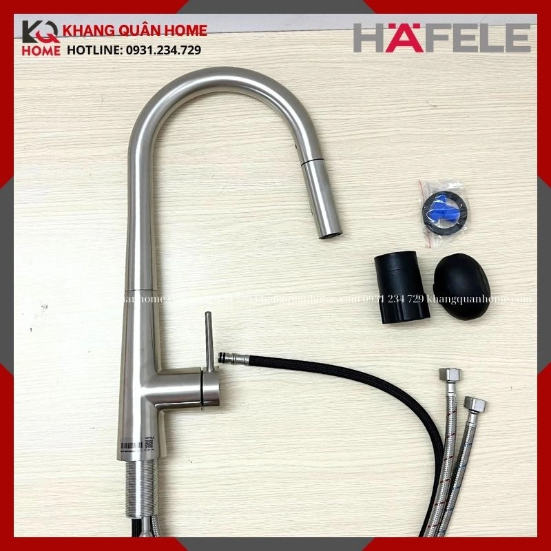 Hình Thực Tế Vòi rửa chén Hafele HT24-SH1P417-BR 570.85.041