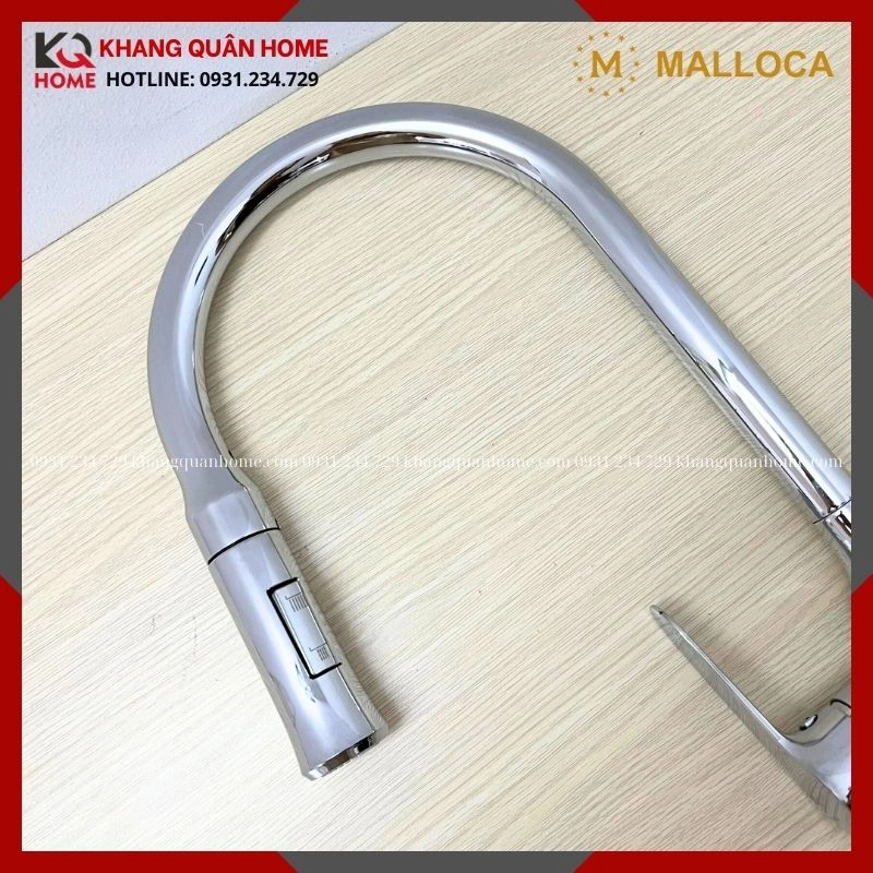 Hình Thực Tế Vòi rửa chén Malloca K94C