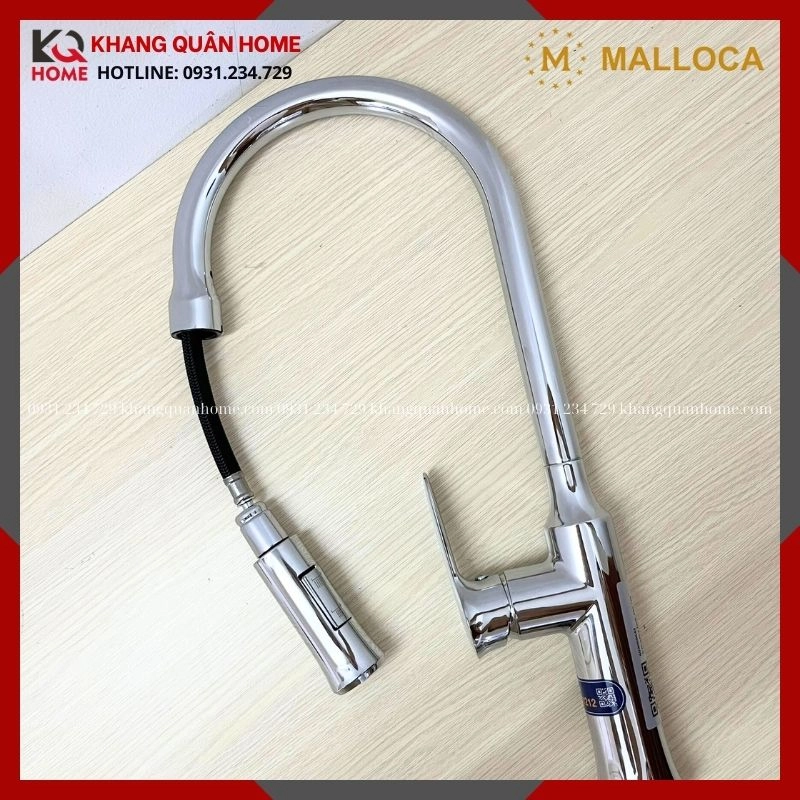 Hình Thực Tế Vòi rửa chén Malloca K94C