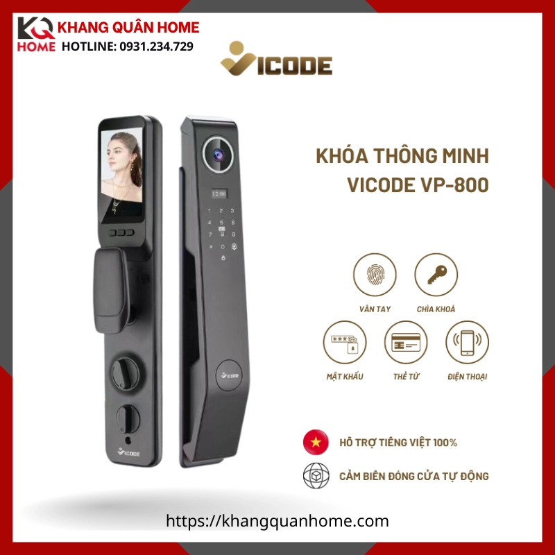 Khóa Điện Tử Vicode VP-800