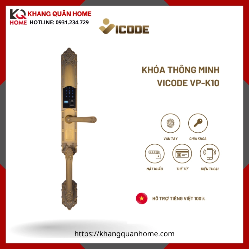 khóa điện tử vicode VP-K10