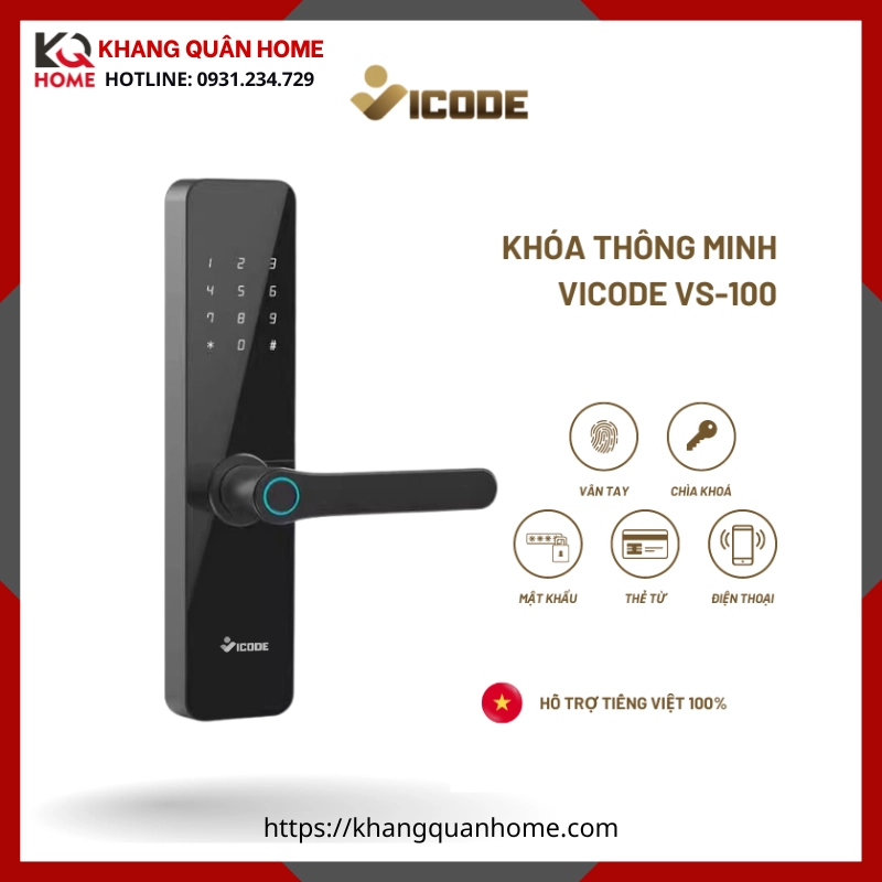 Khóa Điện Tử Vicode VS-100