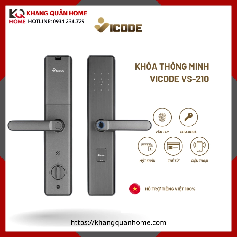 khóa điên tử vicode  VS-210