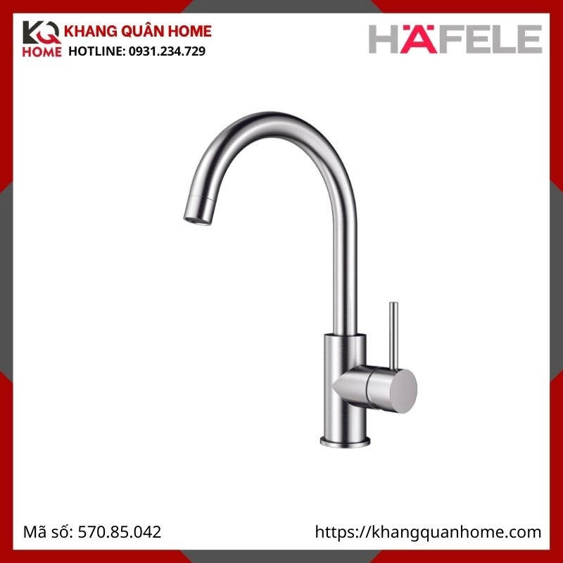 Vòi Rửa Hafele Chrome Mờ HT25-SH1F220 570.85.042