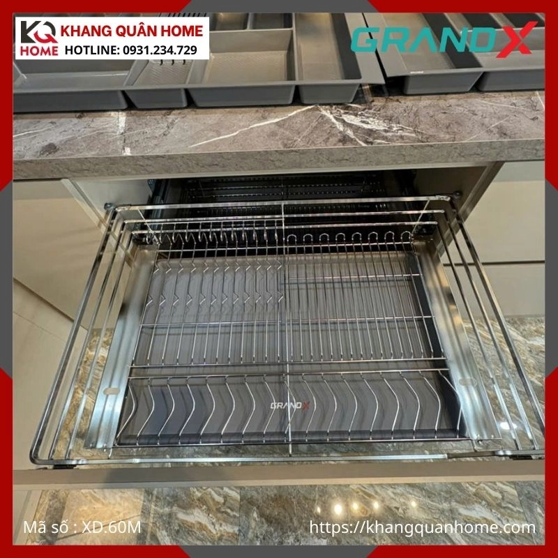 HÌNH THỰC TẾ GIÁ BÁT ĐĨA GRANDX 600MM NAN OVAL XD.60M