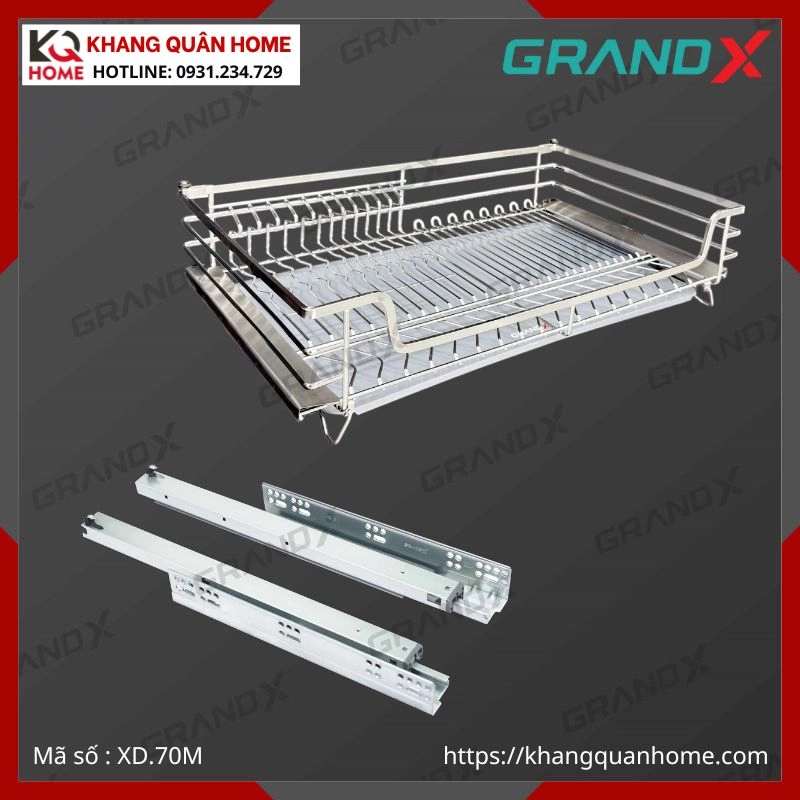 GIÁ BÁT ĐĨA GRANDX 700MM NAN OVAL XD.70M