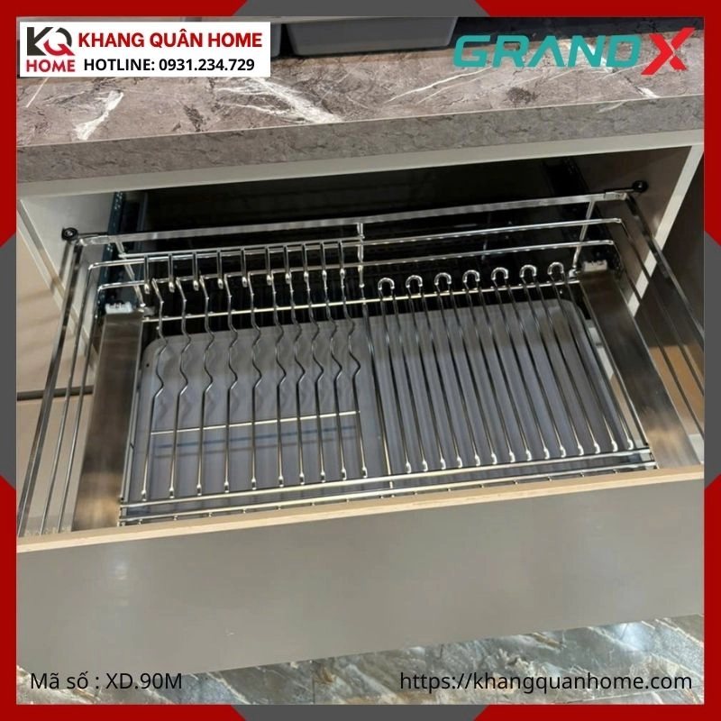 GIÁ BÁT ĐĨA GRANDX 900MM NAN OVAL XD.90M