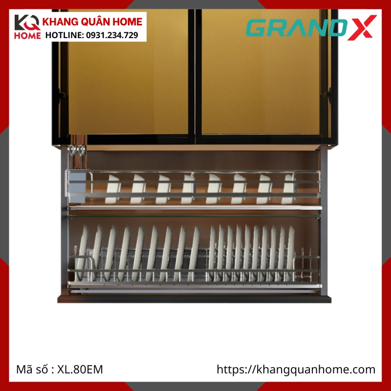 GIÁ BÁT NÂNG HẠ ĐIỆN GRANDX NAN OVAL 800MM XL.80EM