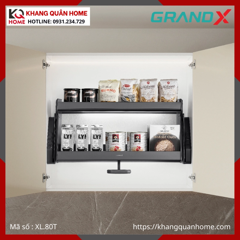 GIÁ NÂNG HẠ 2 TẦNG GRANDX TITANIUM 800MM XL.80T