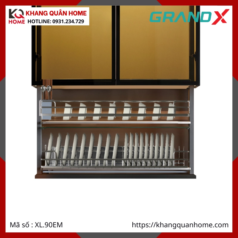 GIÁ BÁT NÂNG HẠ ĐIỆN GRANDX NAN OVAL 900MM XL.90EM