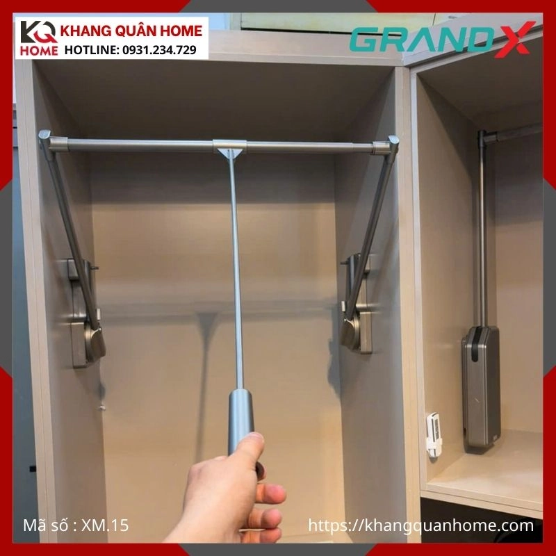  TAY NÂNG MÓC ÁO GRANDX XM.15