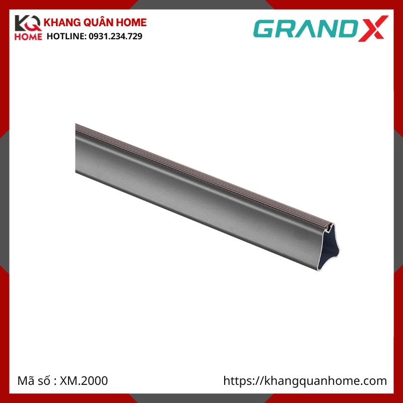 THANH TREO QUẦN ÁO GRANDX 2000MM XM.2000