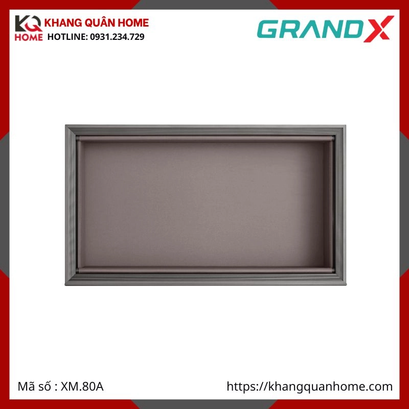 NGĂN ĐỰNG QUẦN ÁO BỌC DA GRANDX R800MM XM.80A