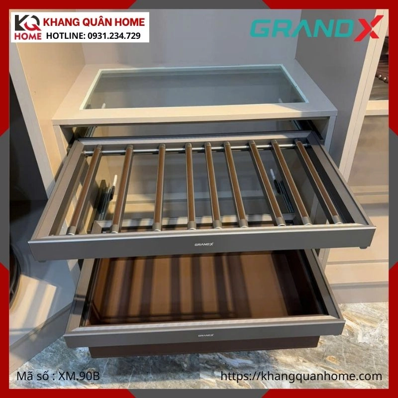 GIÁ TREO QUẦN TÂY GRANDX R900MM XM.90B