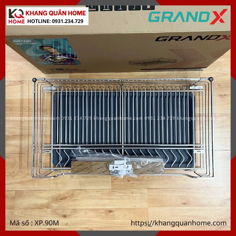 HÌNH THỰC TẾ GIÁ XOONG NỒI GRANDX 900MM NAN OVAL XP.90M