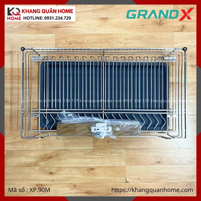 HÌNH THỰC TẾ GIÁ XOONG NỒI GRANDX 900MM NAN OVAL XP.90M