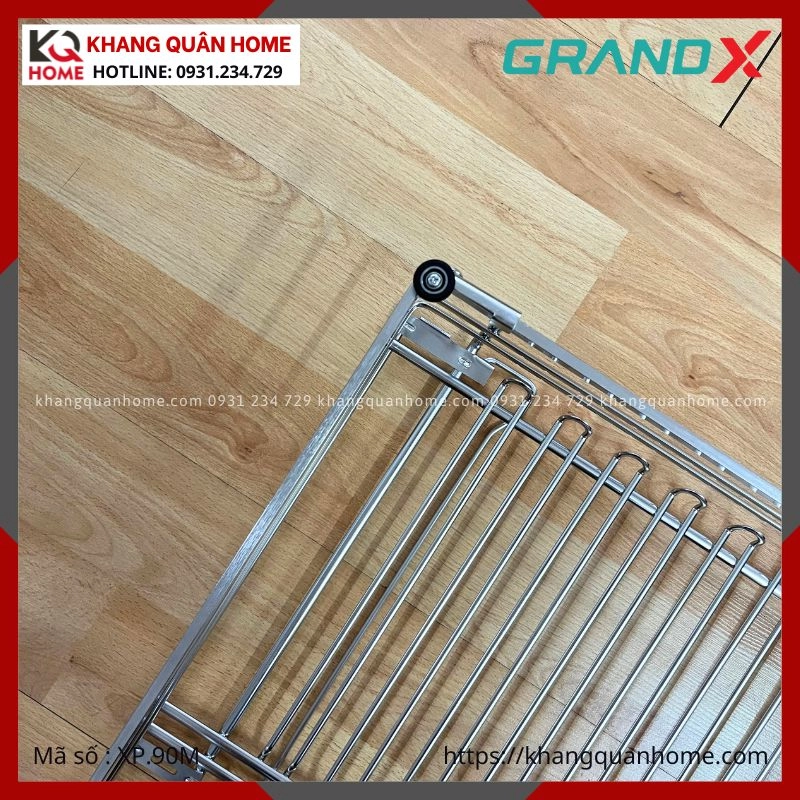 HÌNH THỰC TẾ GIÁ XOONG NỒI GRANDX 900MM NAN OVAL XP.90M
