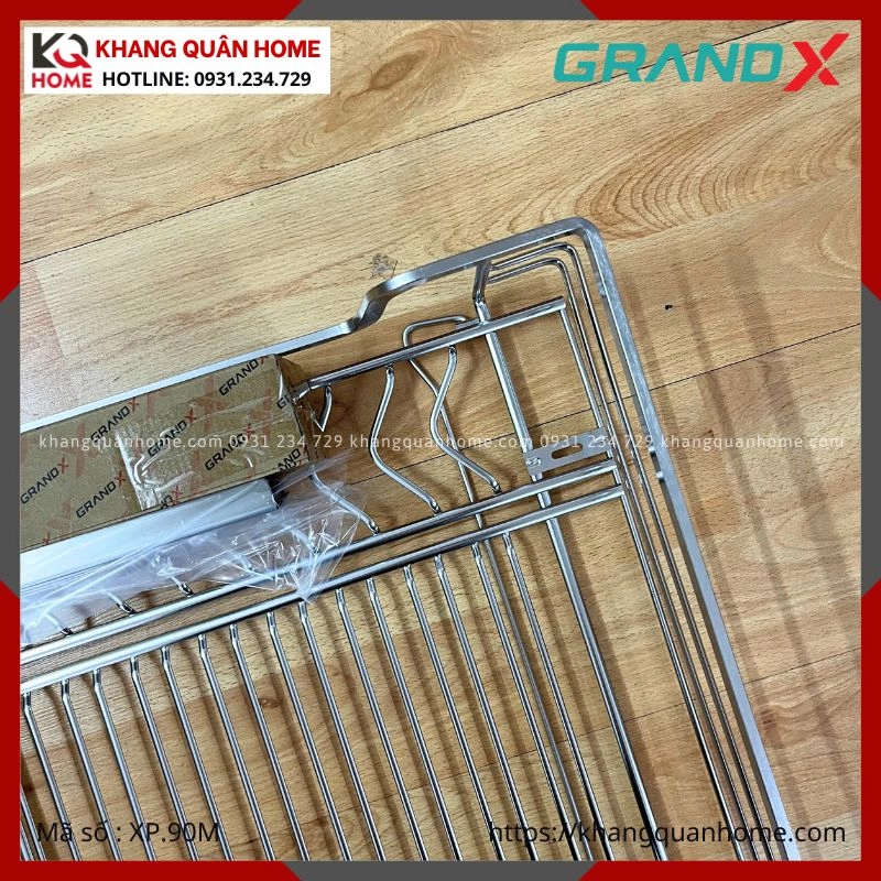 HÌNH THỰC TẾ GIÁ XOONG NỒI GRANDX 900MM NAN OVAL XP.90M