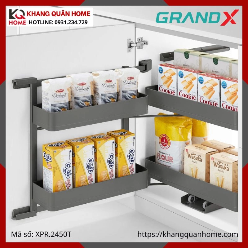 TỦ ĐỒ KHÔ CÁNH MỞ MINI – TITANIUM XPR.2450T