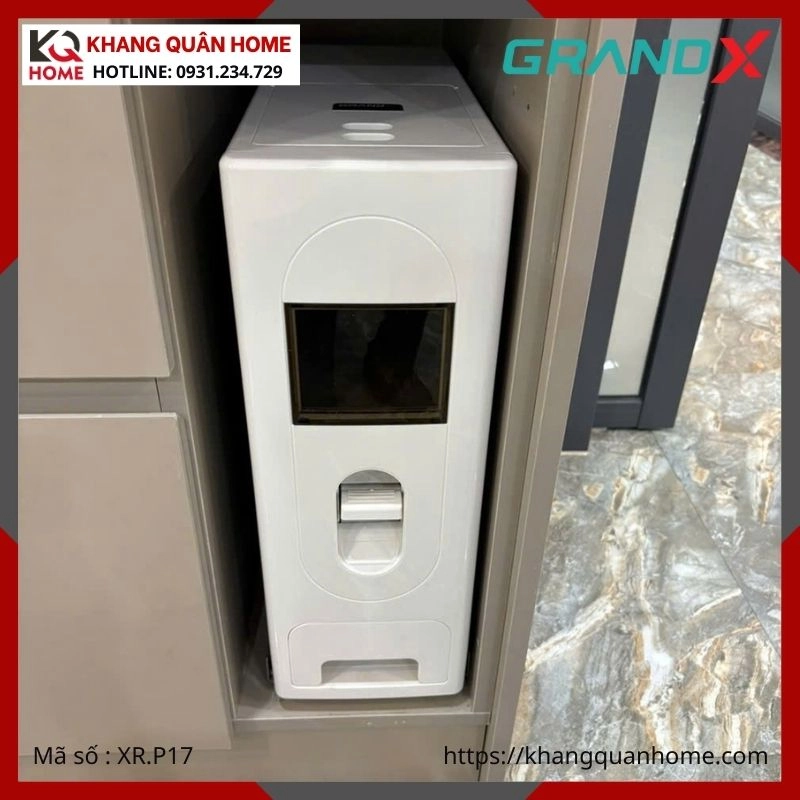 THÙNG GẠO GRANDX ÂM TỦ R240MM XR.P17