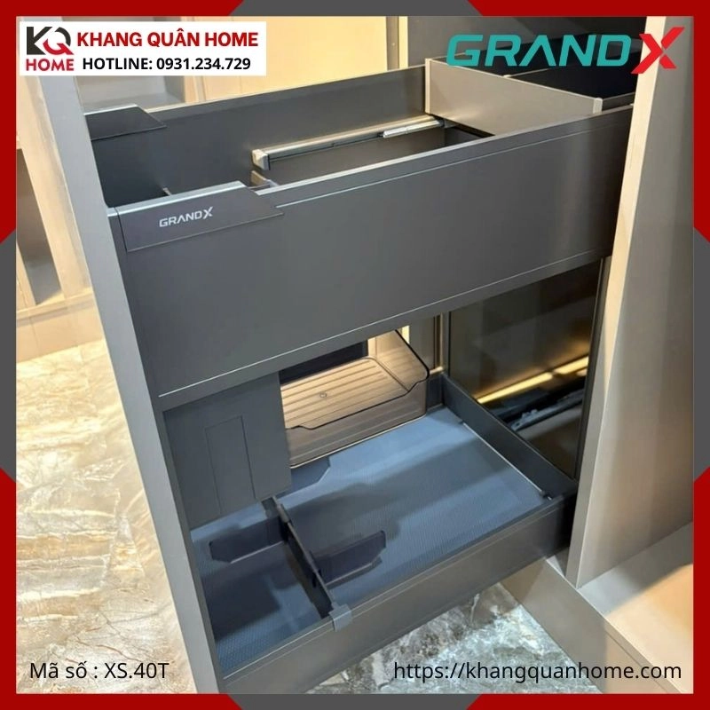GIÁ GIA VỊ TITANIUM GRANDX 400MM XS.40T