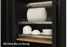  Rổ úp chén đĩa cố định, Cucina Presto 900mm, loại có khung Hafele 544.40.008