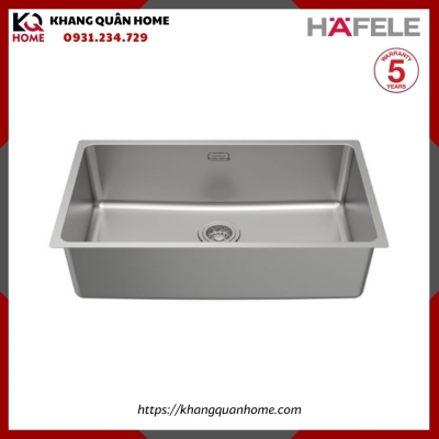 Chậu rửa chén Satin R25 HS24-SSN1S-760 _BR Hafele 567.24.407
