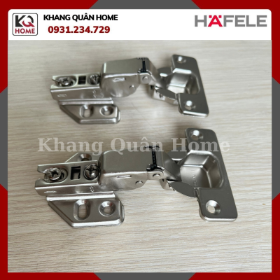 Bản lề thép giảm chấn DIY Hafele – Trùm nửa 493.03.024 