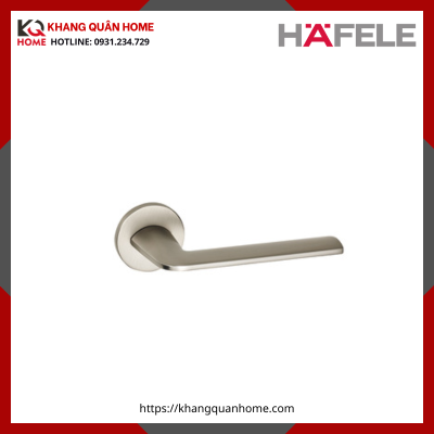 Khóa Tay Nắm Cửa Vệ Sinh DIY Set A Hafele 499.63.604 Nickel Mờ