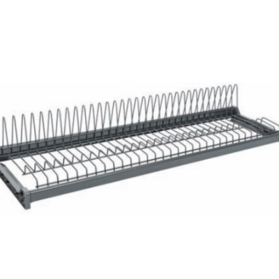 Khay úp chén, Giá úp dọc, Đen Anthracite, 900mm Hafele 544.01.309