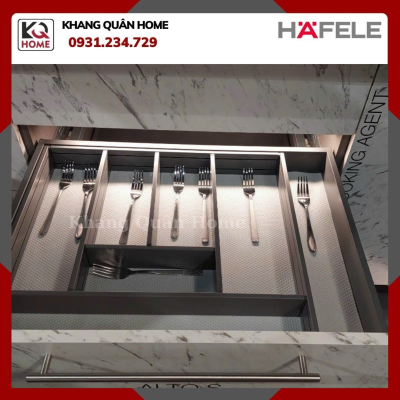 Khay Chia Ngăn Kéo 600mm Xám Hafele 552.52.307