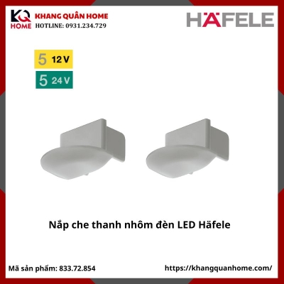 Nắp che thanh nhôm đèn LED Häfele- 833.72.854