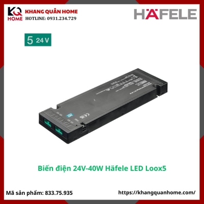 BIẾN ĐIỆN NGUỒN (ADAPTER) 24V-40W HAFELE LED LOOX5- 833.75.935