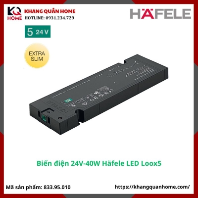 BIẾN ĐIỆN NGUỒN (ADAPTER) 24V 40W HAFELE LED LOOX5- 833.95.010