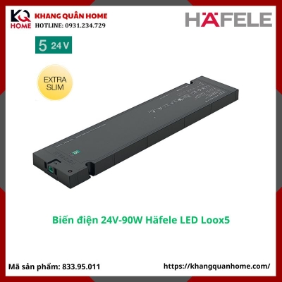 BIẾN ĐIỆN NGUỒN (ADAPTER) 24V 90W HAFELE LED LOOX5- 833.95.011