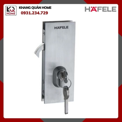 Khóa Cửa Kính Thân Khóa Cửa Trượt Mở Phải Hafele 981.59.050
