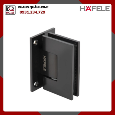 Bản Lề Kính - Tường 90º Màu Đen Hafele 981.77.901