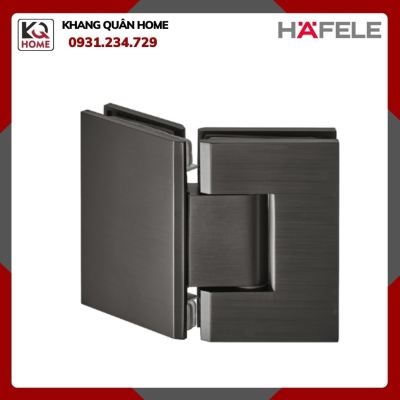 Bản Lề Kính - Kính 135º Màu Đen Hafele 981.77.905