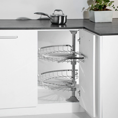 Mâm xoay góc 1/2 MEZZO, Inox 304 Hafele 548.37.000