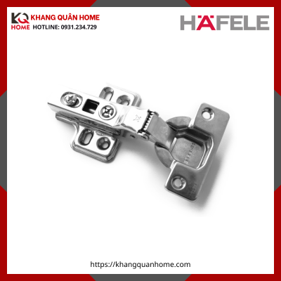 Bản Lề Cong Ít Giảm Chấn Hafele Inox 304 Trùm Nửa 315.07.114 (315.06.751)