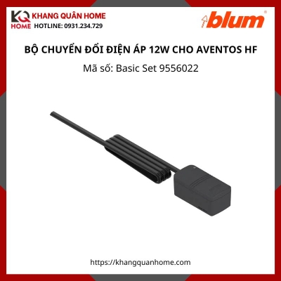 BỘ CHUYỂN ĐỔI ĐIỆN ÁP BLUM SERVO-DRIVE AVENTOS 12W BASIC SET 9556022