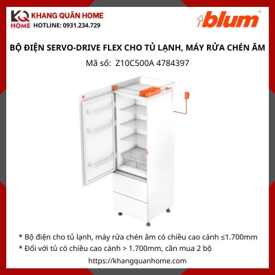 BỘ ĐIỆN SERVO-DRIVE FLEX CHO TỦ LẠNH, MÁY RỬA CHÉN ÂM Z10C500A 4784397