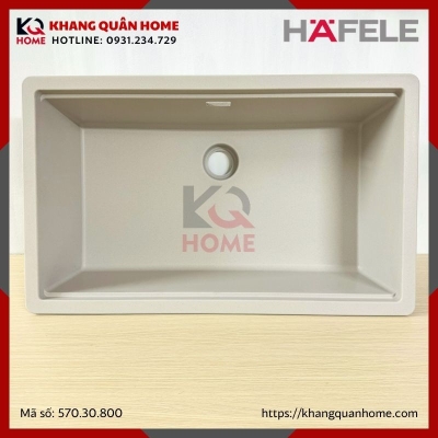 Chậu Đá HS20-GED1S80 Hafele 800mm màu kem 570.30.800